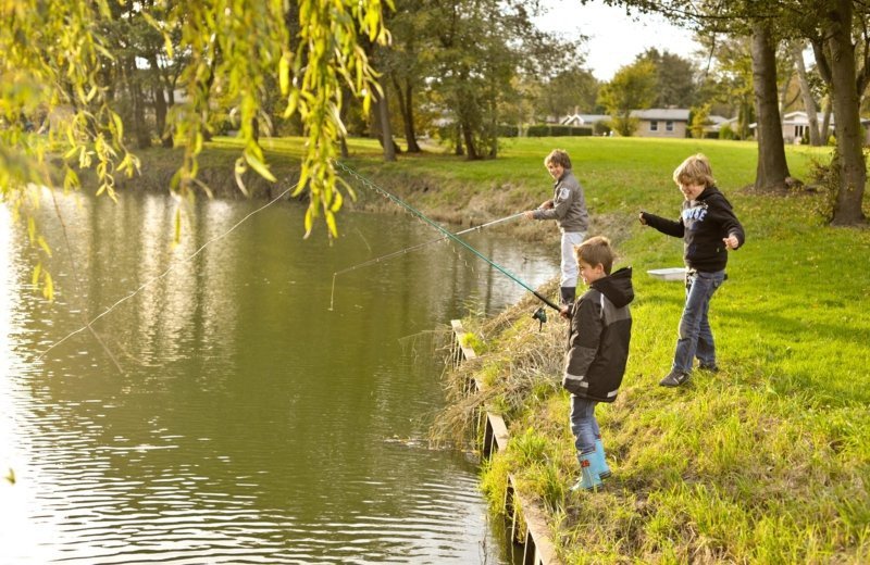 Vissen op ons vakantiepark